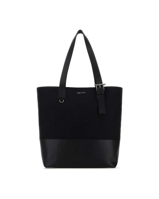 Alexander McQueen Tote Bags in het Black voor heren