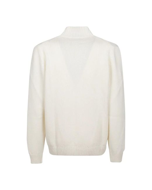 Fay White Turtlenecks for men