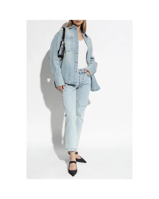 Anine Bing Blue Loose Fit Jeans