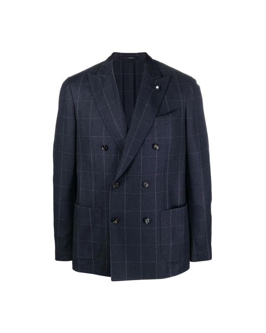 Lardini Blue Formal Blazers for men
