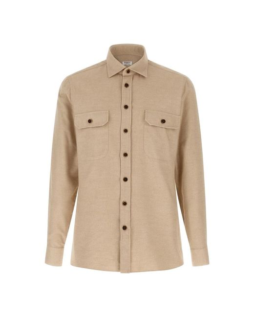 Borriello Natural Casual Shirts for men