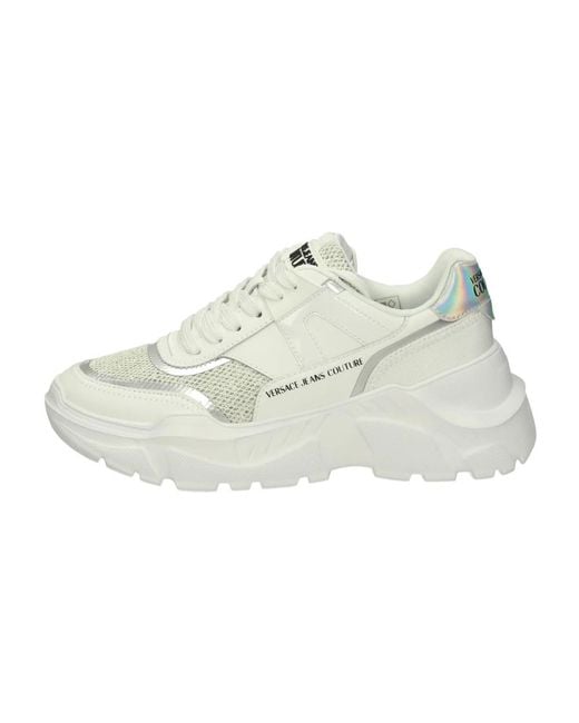 Versace Jeans Couture White Sneakers