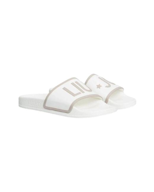 Liu Jo White Sliders