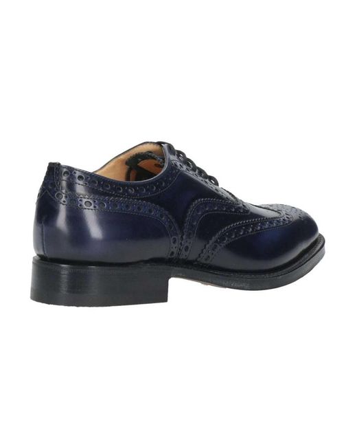 Church's Blue Laced Shoes for men