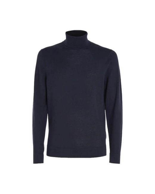 Calvin Klein Blue Turtlenecks for men