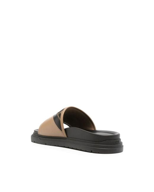 Sliders Fendi de hombre de color Multicolor