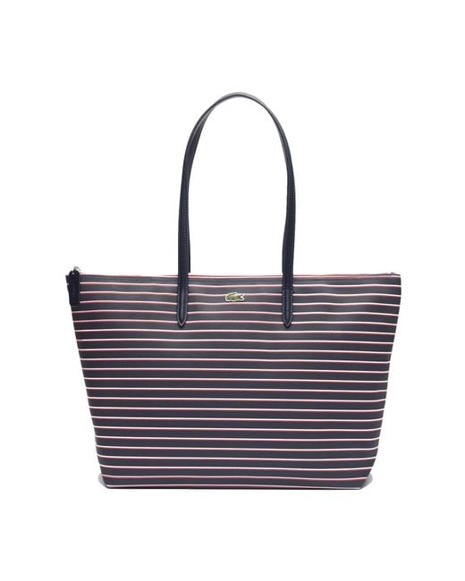 Lacoste Purple Shopping Bags