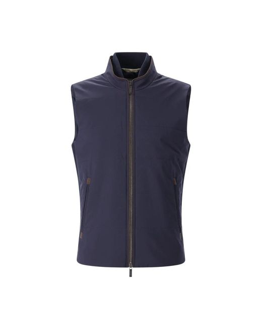 Maurizio Baldassari Blue Waistcoats for men