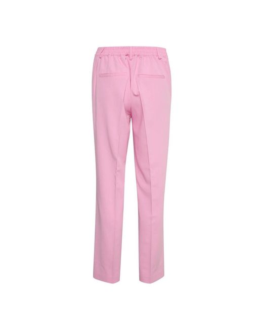 Kaffe Pink Straight Trousers
