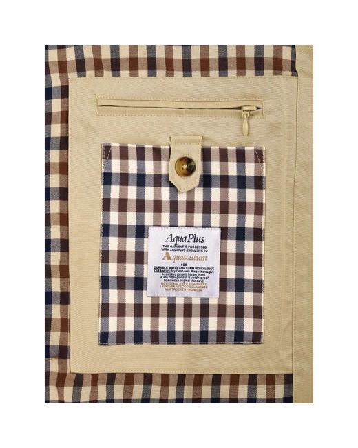 Aquascutum Jassen Jassen Voor Mannen in het Natural voor heren