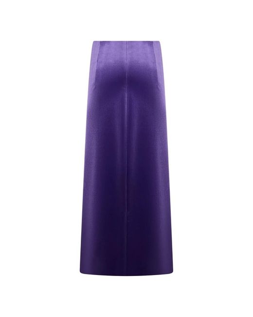 Philosophy Di Lorenzo Serafini Purple Maxi Skirts