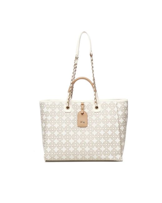 V73 White Shopping Bags