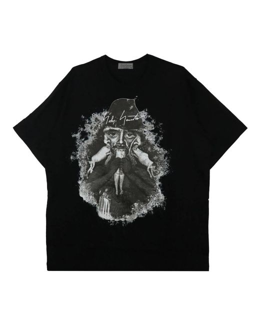Yohji Yamamoto Black T-Shirts for men