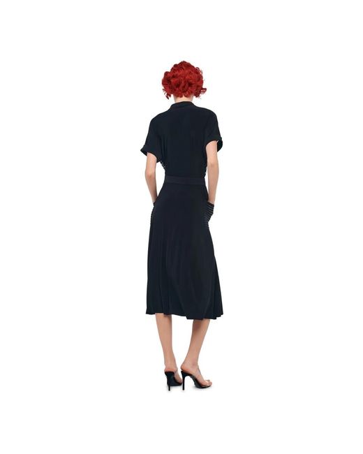 Norma Kamali Blue Midi Dresses