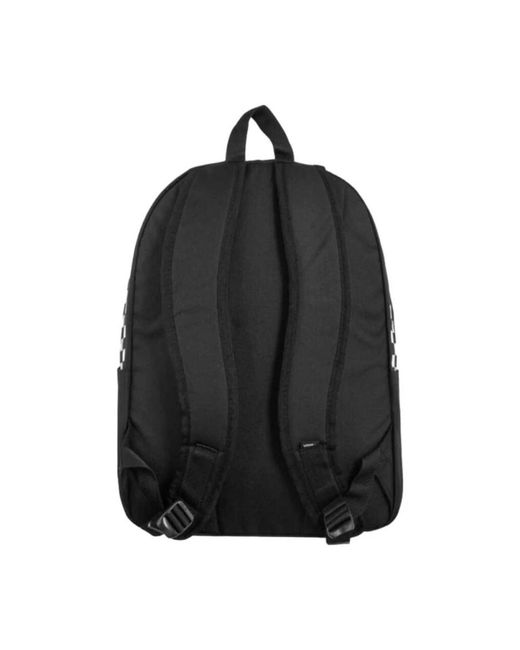 Vans Tassen ,Zwart ,Klassieke Zwarte En Witte Rugzak in het Black
