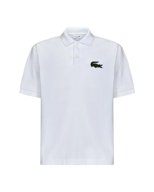 Lacoste White Polo Shirts for men