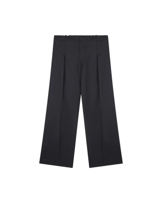 Dondup Gray Wide Trousers
