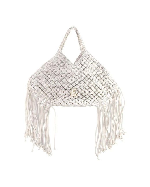 Ermanno Scervino White Handbags