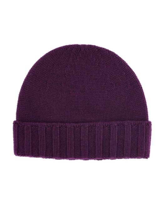 Beanies Drumohr de hombre de color Purple