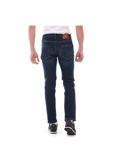 Daniele Alessandrini Blue Slim Fit Jeans for men