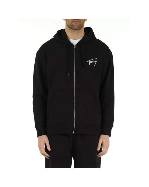 Tommy Hilfiger Black Zip-Throughs for men