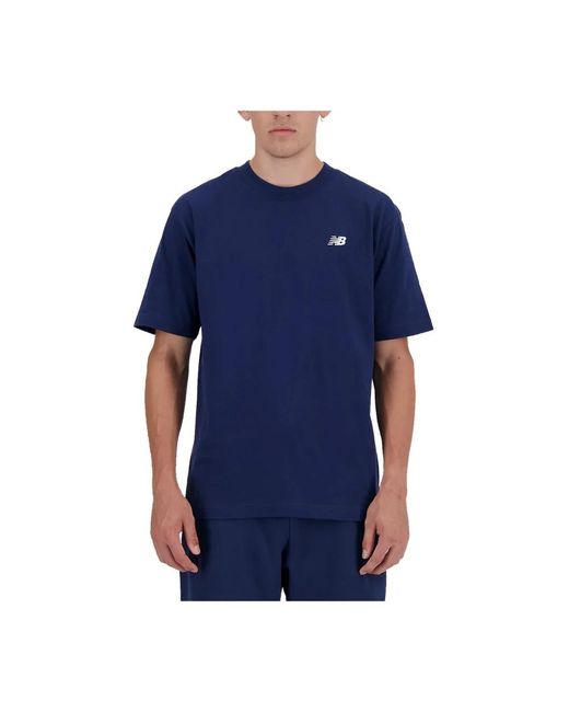 New Balance Blue T-Shirts for men