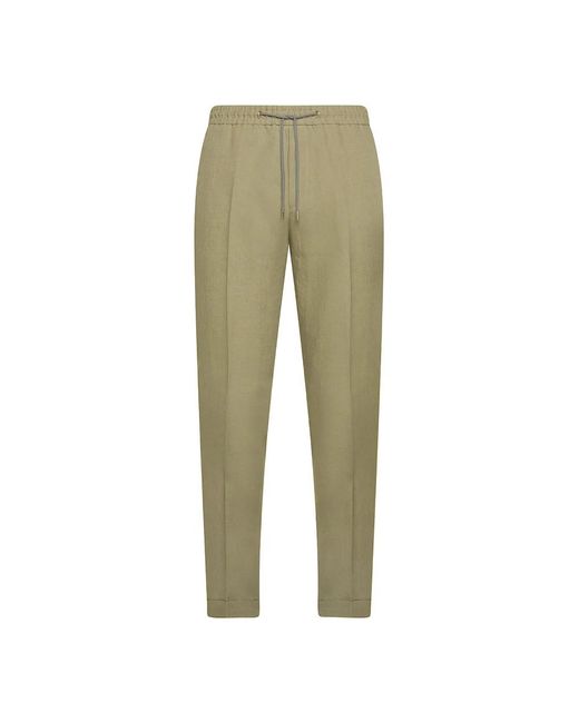 Paul Smith Green Slim-Fit Trousers for men