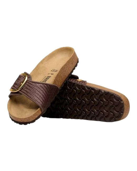 Birkenstock Brown Sliders