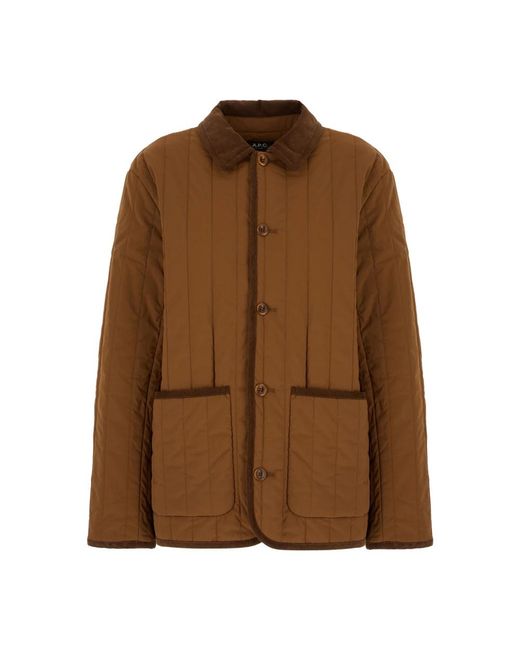 A.P.C. Leone Jacket in het Brown