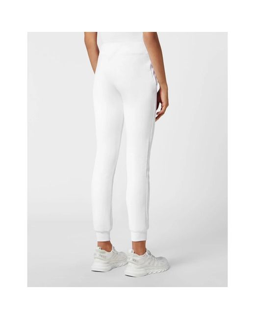 Philipp Plein Sweatpants in het White