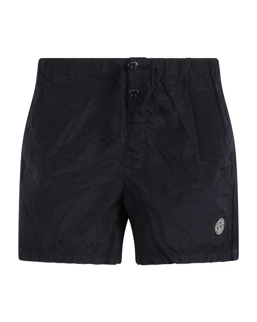 Beachwear di Stone Island in Blue da Uomo