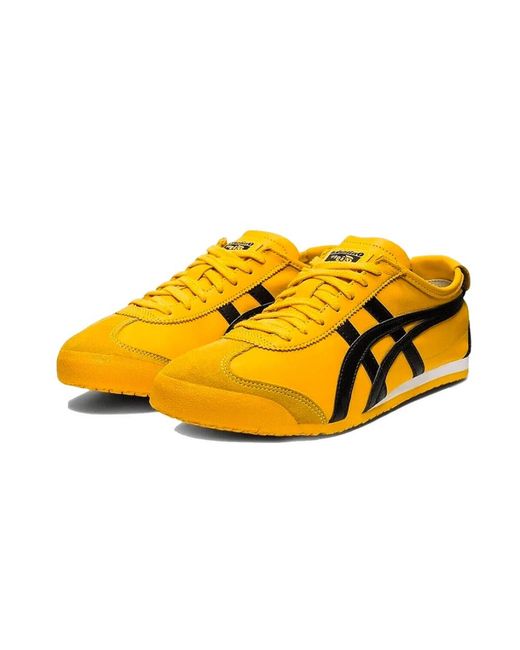 Onitsuka Tiger Yellow Sneakers for men