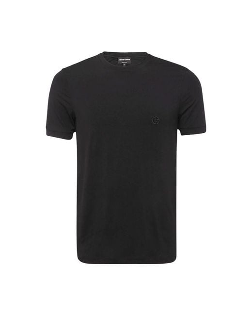 Giorgio Armani T-Shirts in Black für Herren