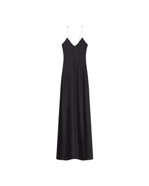 ÉTERNE Kleedjes ,Zwart ,Spandex Mila Jurk in het Black