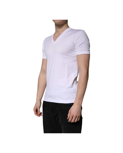 Dolce & Gabbana Purple T-Shirts for men