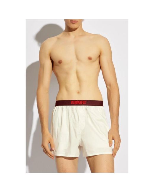 DSquared² Pyjamahose mit logo in White für Herren