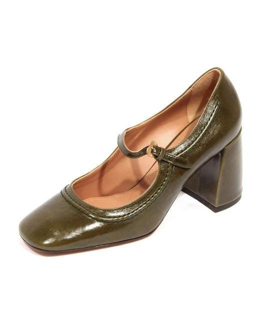 A. BOCCA Schoenen ,Groen ,Vintage Effect Schoenen in het Brown
