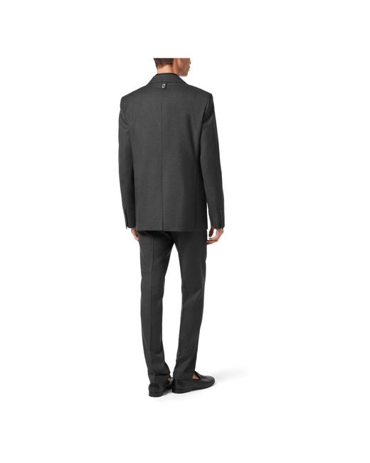 Billionaire Jassen ,Zwart ,Wol Blazer Ls in het Black voor heren