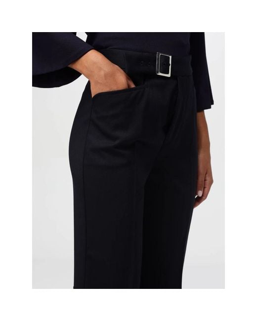 Liviana Conti Blue Wide Trousers