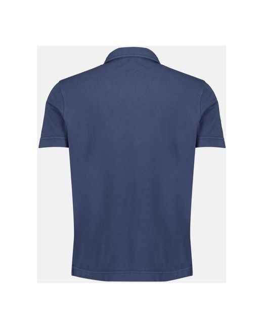 Moncler Blue Polo Shirts for men