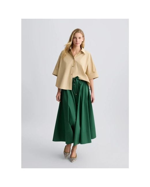 Liu Jo Midi Skirts in het Green
