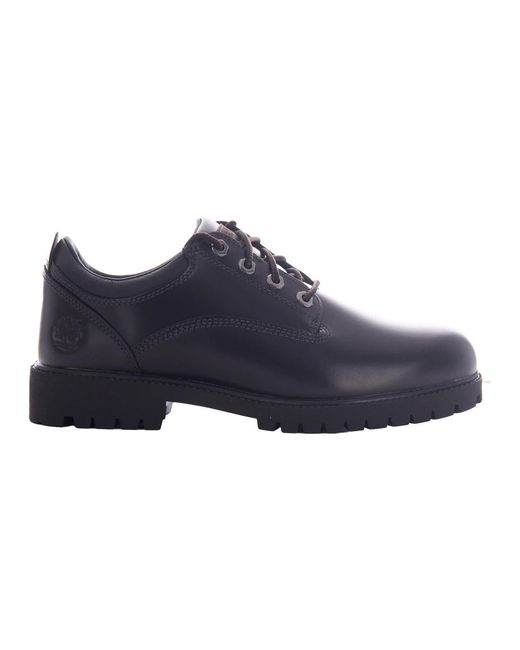 Timberland Blue Laced Shoes for men