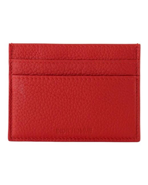 Dior Red Wallets & Cardholders for men