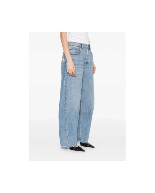 Alexander Wang Blue Loose-Fit Jeans