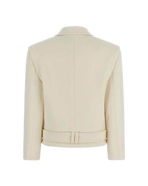 Balmain White Light Jackets