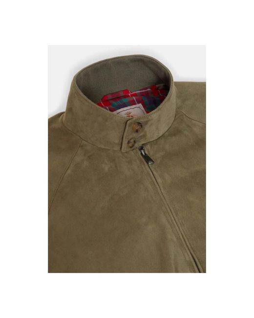 Baracuta Green Leather Jackets for men