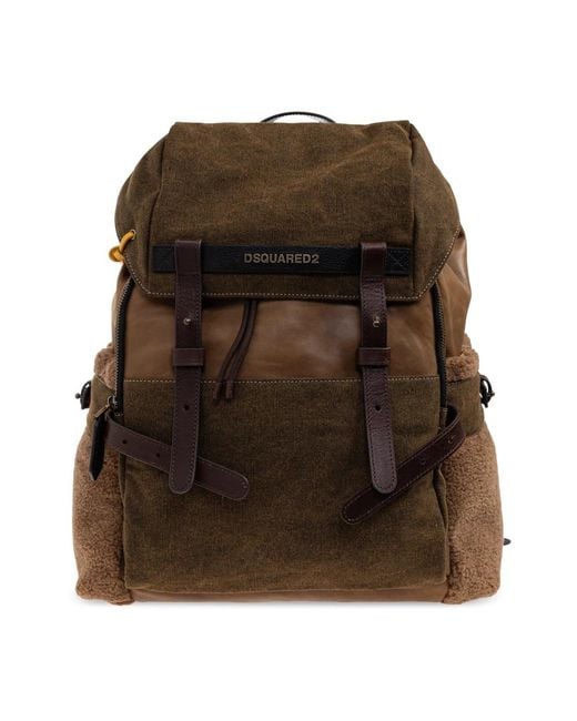 Backpacks DSquared² de hombre de color Brown
