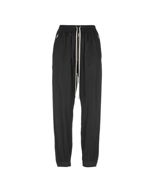Rick Owens Slim-Fit Trousers in het Black