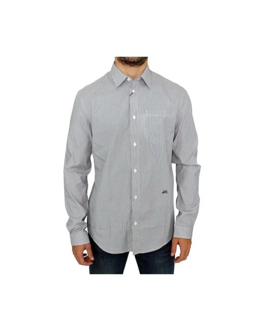 Gianfranco Ferré Gray Casual Shirts for men