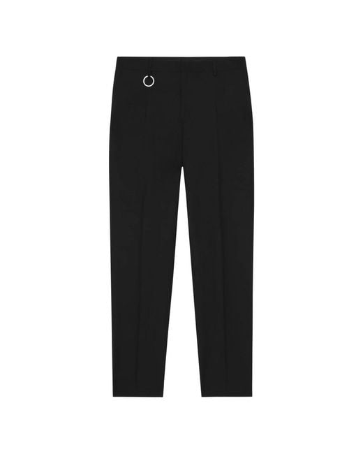 Etudes Studio Black Straight Trousers for men